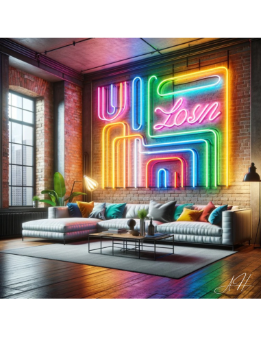 'Contemporary Urban Neon' - LED neon sign vente chaude votre 